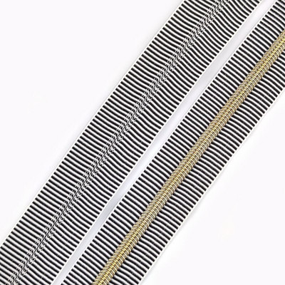 2/4/10 meetrit 5# nailonist tõmblukuga teibid Triibulised dekoratiivsed tõmblukud koti jaoks seljakoti riided, pagas, isetegemine rõivaste õmblustarvikud