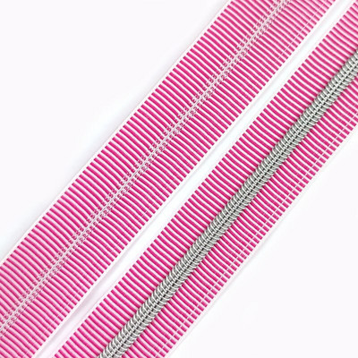 2/4/10 meetrit 5# nailonist tõmblukuga teibid Triibulised dekoratiivsed tõmblukud koti jaoks seljakoti riided, pagas, isetegemine rõivaste õmblustarvikud