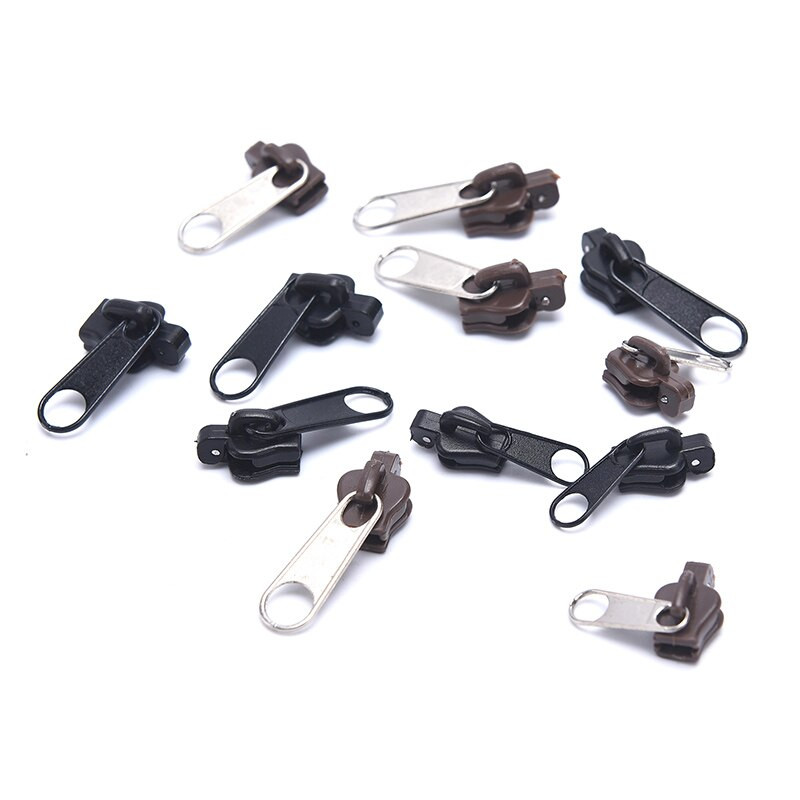 6 vnt. universalūs momentiniai užtrauktuko pakeitimo užtrauktuko slankikliai dantų siuvimo įrankių priedai De Couture Accesorios Para Mochila