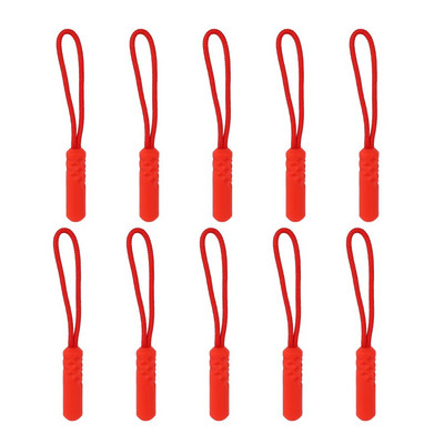 10 tk Tõmblukk Tõmbab Ots Sobiv Tross Plastikust Asendus Tõmblukk Liugurid Purunenud Pandla Kinnitus Reisikott Kohver Telk Vahetage tõmblukud