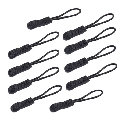 10 tk Tõmblukk Tõmbab Ots Sobiv Tross Plastikust Asendus Tõmblukk Liugurid Purunenud Pandla Kinnitus Reisikott Kohver Telk Vahetage tõmblukud