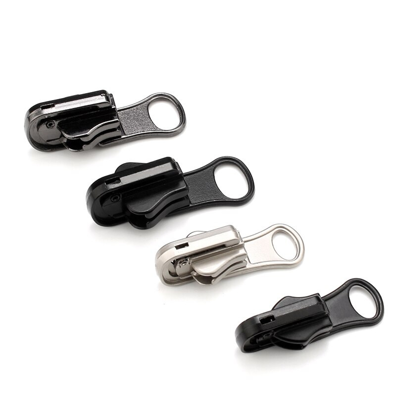 5 tk 5# kahepoolsed libisevad tõmblukuga liugurid ümberpööratavate riiete siini jaoks pöörlevad kahepoolsed DIY kotid tarvikud tõmblukupead õmblema