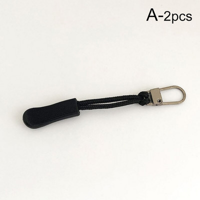 2 бр. Изтегляч за издърпване на цип, крайно монтиране на етикет за въже, резервна скоба, счупена катарама, фиксатор, цип, шнур, език, пътна чанта, куфар, раница, палатка