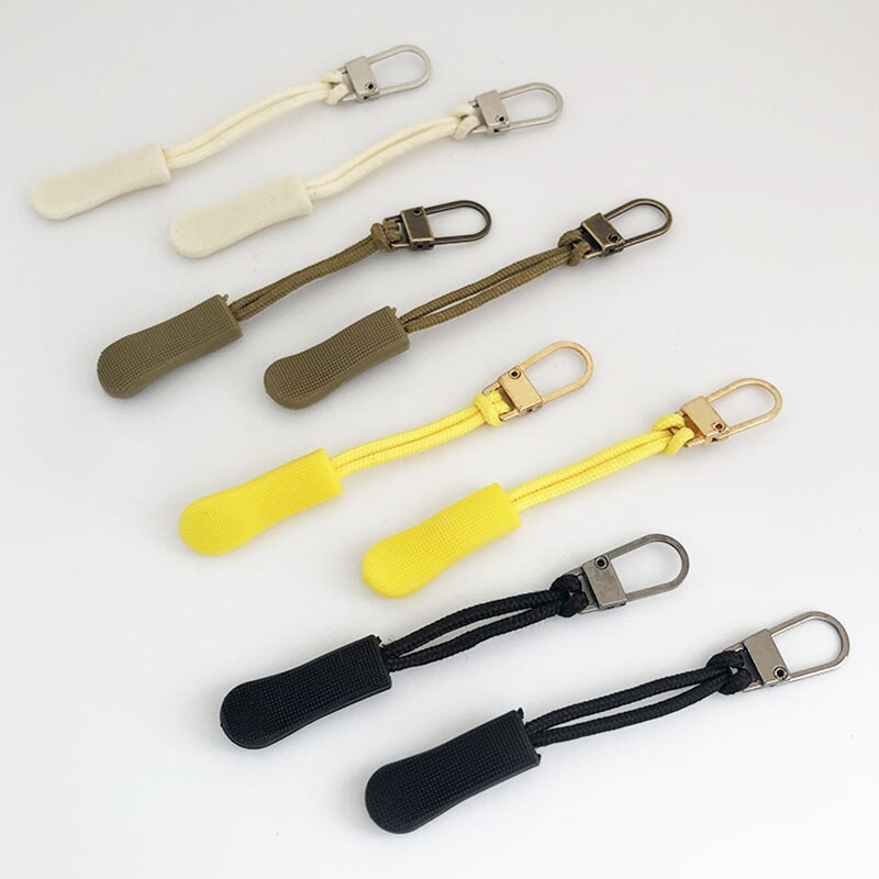 2 бр. Изтегляч за издърпване на цип, крайно монтиране на етикет за въже, резервна скоба, счупена катарама, фиксатор, цип, шнур, език, пътна чанта, куфар, раница, палатка