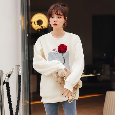 Dámska ležérna blúzka s oválnym výstrihom - tri farby pre tehotné ženy