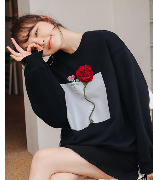 Dámska ležérna blúzka s oválnym výstrihom - tri farby pre tehotné ženy