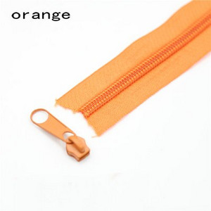 5# Farebný nylonový zips DIY Ručne vyrobená taška Moskytiéra Poťah na pohovku Vankúš zips 20 metrov zips darček 20 ks sťahovák zipsu