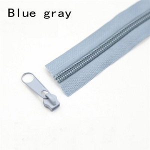 5# Farebný nylonový zips DIY Ručne vyrobená taška Moskytiéra Poťah na pohovku Vankúš zips 20 metrov zips darček 20 ks sťahovák zipsu