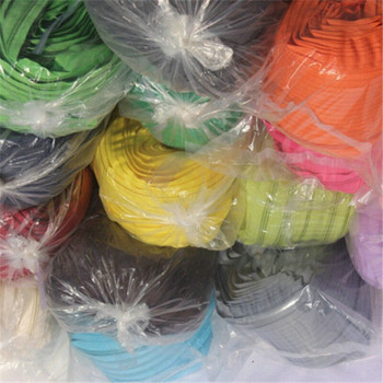 5# Χρώματα Nylon Zipper DIY Χειροποίητη Τσάντα Κουνουπιέρα Κάλυμμα καναπέ Φερμουάρ μαξιλαριού 20 μέτρα Φερμουάρ δώρο 20τμχ Εξολκέα με φερμουάρ