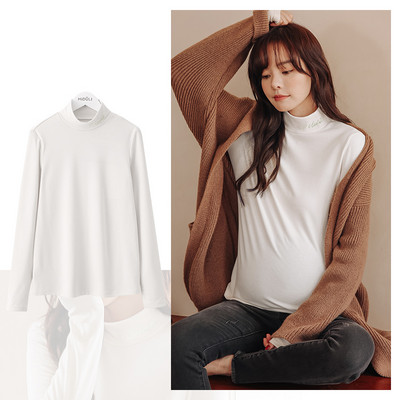 Bluza casual pentru gravide cu broderie