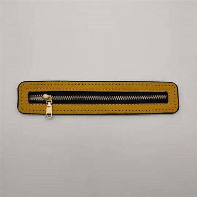 1 buc. Fermoar personalizat DIY pentru feronerie pentru geanta țesute, accesorii pentru fermoar din piele PU, haine, geantă țesută, accesorii de cusut de înaltă calitate