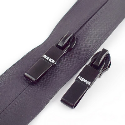 Meetee 10pcs 5# συρόμενα φερμουάρ αντι-φόρτωσης για αδιάβροχη αντίστροφη εγκατάσταση για αόρατο μπουφάν τσάντας Nylon Coil με φερμουάρ