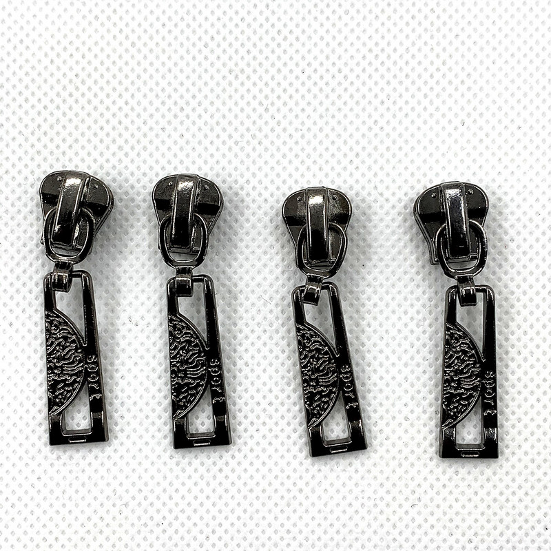 6 gabalai 5# slankiklių su užtrauktuku pakeisti slankiojančius užtrauktuko dantis, gelbsti naujai sukurtus užtrauktuko siuvimo drabužius