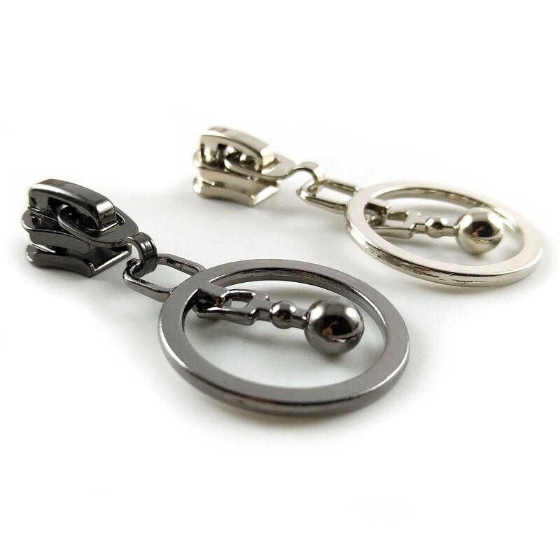 20 bucăți/lot, de vânzare de top pandantiv de mărgele rafinat 5# și 8# Glisoare cu fermoar metalic