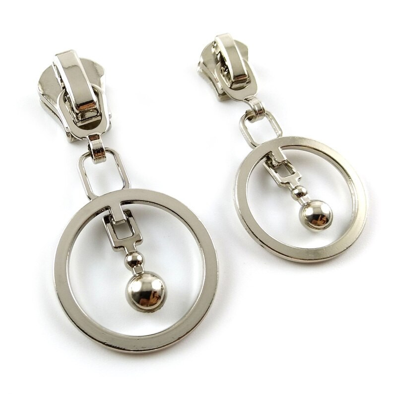 20 bucăți/lot, de vânzare de top pandantiv de mărgele rafinat 5# și 8# Glisoare cu fermoar metalic