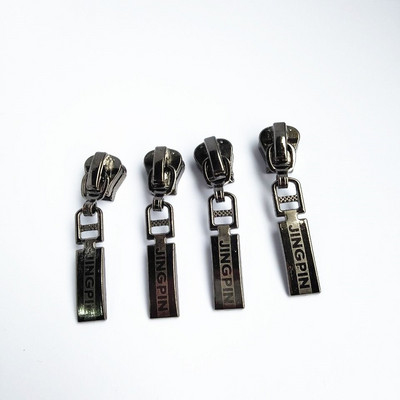 5# Živicový zips 20 ks, čierny zips s hlavou pištole, oblečenie, domáci textil, kovový posuvník na...