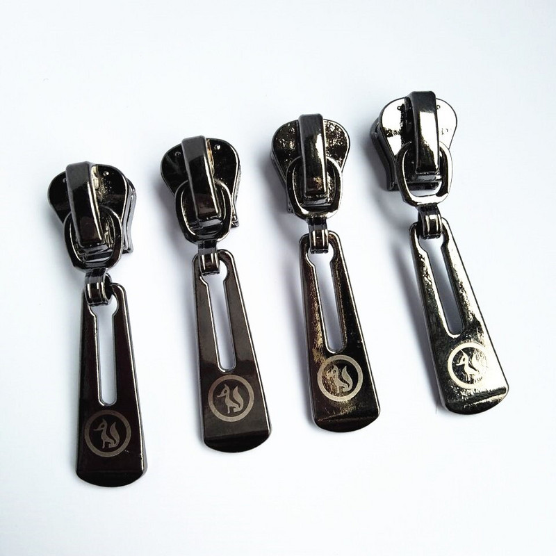 5# Živicový zips 20 ks, čierny zips s hlavou pištole, oblečenie, domáci textil, kovový posuvník na...