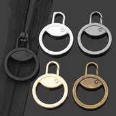 1 ks odnímateľný zips, robustný a odolný zips zo zliatiny zinku, nepravidelné farebné zipsy na batoh, doplnky na oblečenie