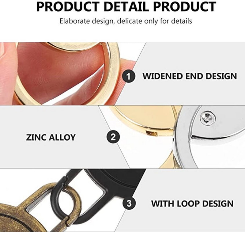 1 ks odnímateľný zips, robustný a odolný zips zo zliatiny zinku, nepravidelné farebné zipsy na batoh, doplnky na oblečenie