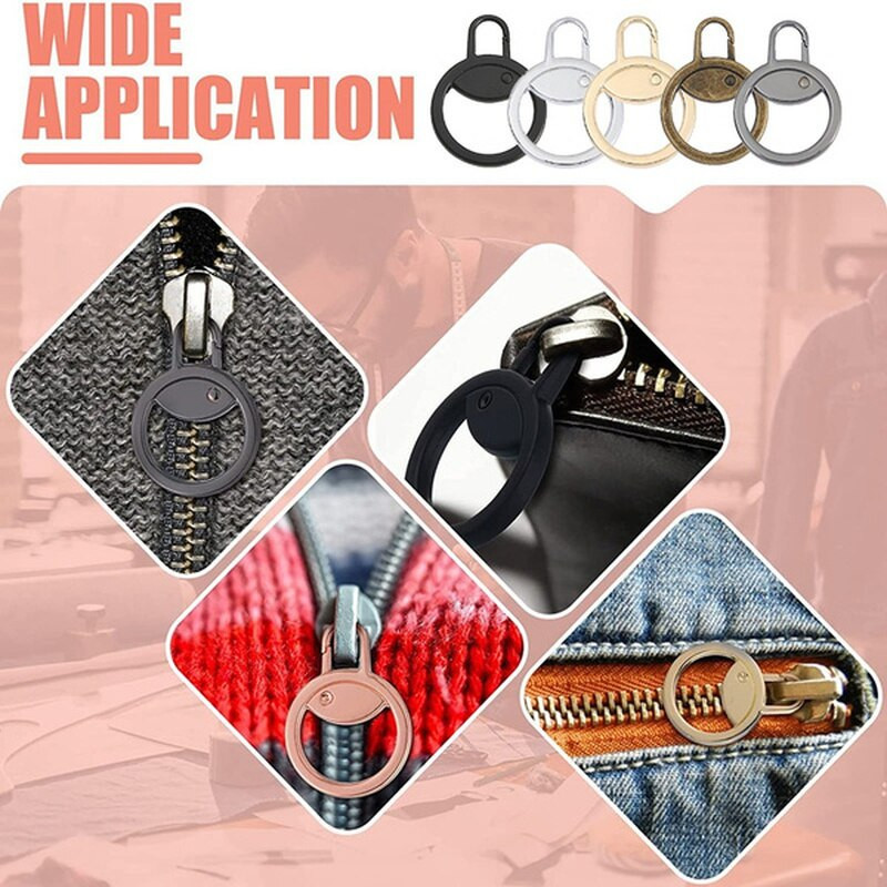 1 ks odnímateľný zips, robustný a odolný zips zo zliatiny zinku, nepravidelné farebné zipsy na batoh, doplnky na oblečenie