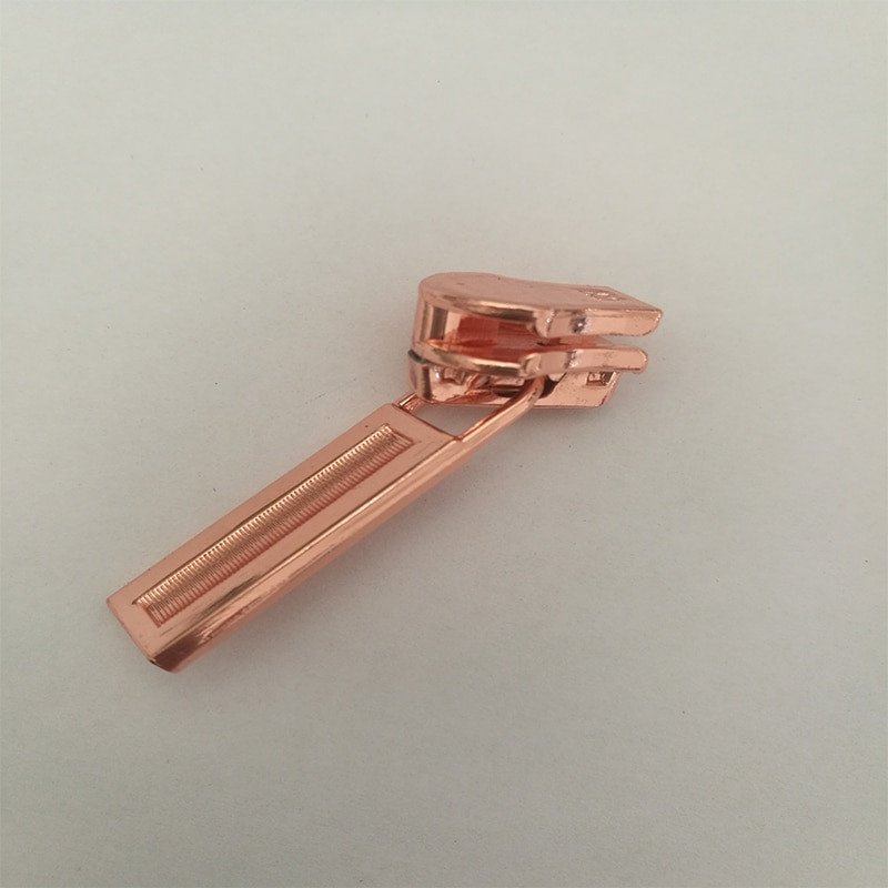 5 τεμ. 5# Μεταλλικό χρυσό και ασημί Φερμουάρ Slider Head Puller DIY Handwork Bag Bagage Accessories Clothing Αξεσουάρ Προσωπικότητα Κεφαλή φερμουάρ