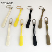 Chzimade 5vnt spalvinga užtrauktuko laido skirtuko pakeitimo segtukas užtrauktukas, ištraukimo galas, tinkamas virvės žymų fiksatorius, sulaužyta sagtis, skirta pasidaryti siuvimo krepšiams