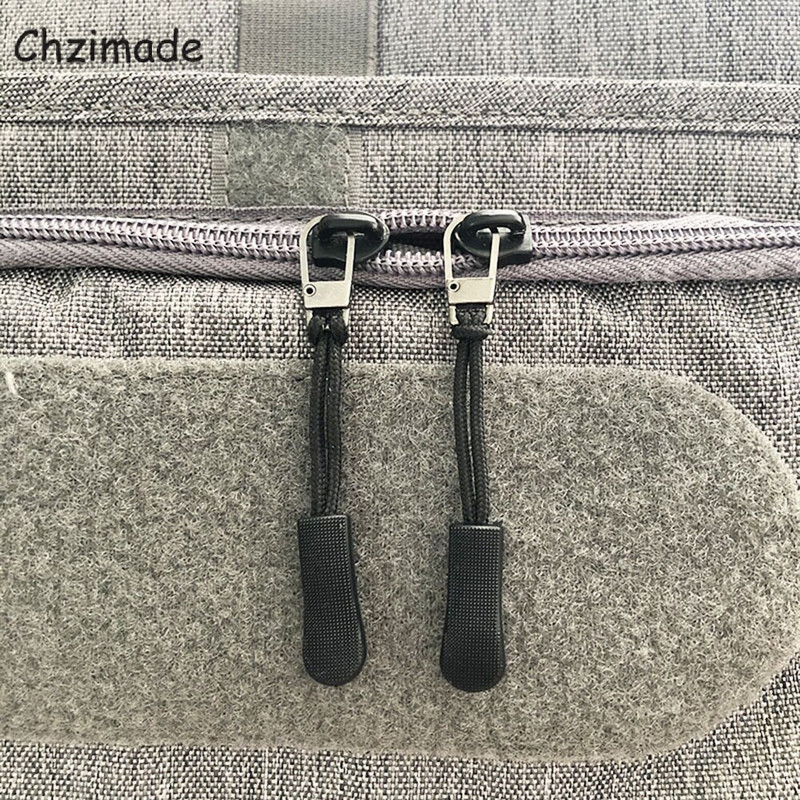 Chzimade 5vnt spalvinga užtrauktuko laido skirtuko pakeitimo segtukas užtrauktukas, ištraukimo galas, tinkamas virvės žymų fiksatorius, sulaužyta sagtis, skirta pasidaryti siuvimo krepšiams