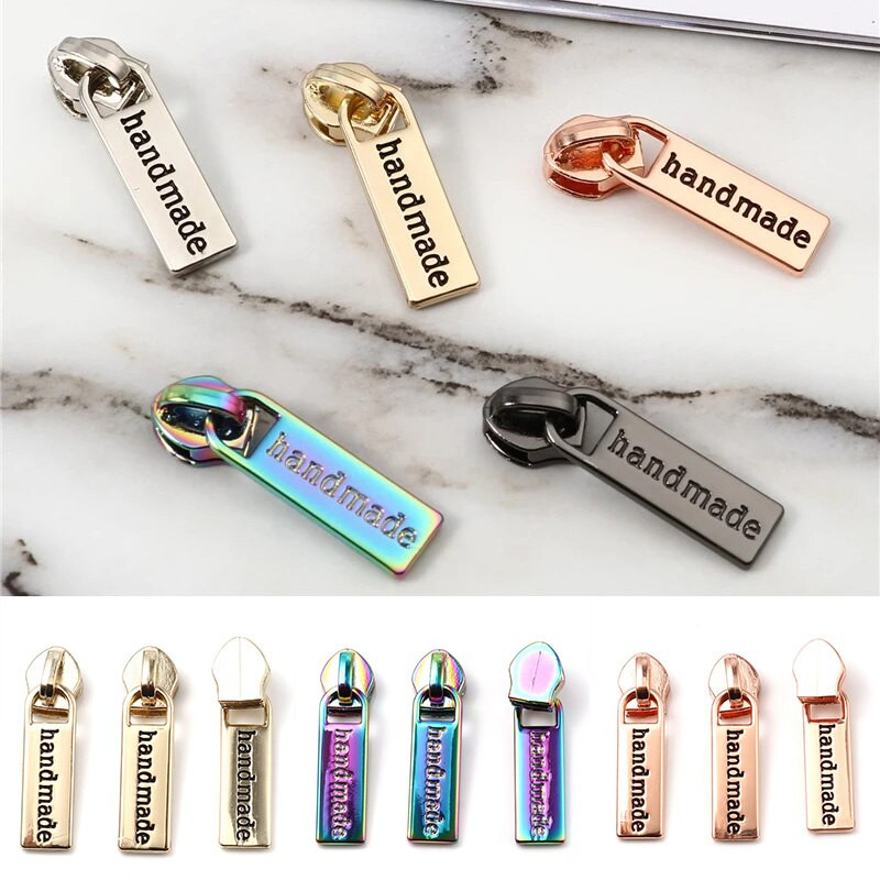 Εξολκέα φερμουάρ 5 υπολογιστών Αποσπώμενο για νάιλον φερμουάρ Ράψιμο ρούχων με φερμουάρ Τσάντα επισκευής φερμουάρ Κιτ επισκευής DIY