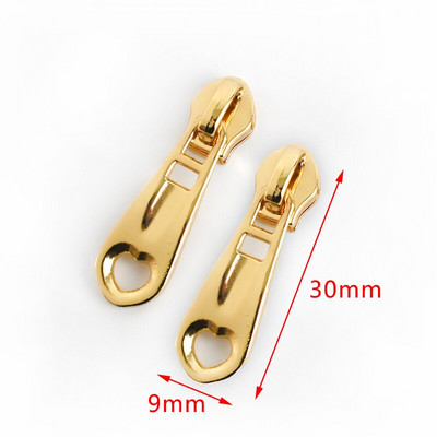 Meetee 50 kom. 3# klizača s patentnim zatvaračem za najlonske patentne zatvarače, patentni zatvarači, privjesak, patentni zatvarači, torba za izvlačenje glave, kompleti klizača za popravak zatvarača, DIY pribor za šivanje