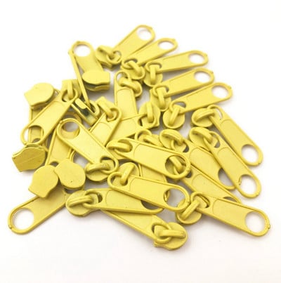 50 ks 3# nylonové zipsové úchytky pre viacfarebný zipsový posúvač pre šijacie príslušenstvo