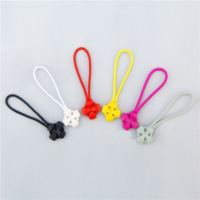 100 bucăți/lot PVC tractor cu fermoar rucsac glisor fermoar snururi colorate fermoar jachetă fermoar frânghie anti-alunecare accesoriu de îmbrăcăminte