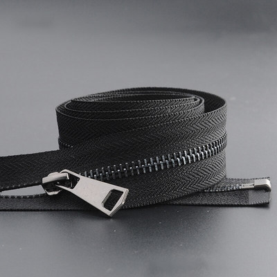 1 vnt. užtrauktukas, atviras dvigubas slankiklis, ilgas užtrauktukas, stora striukė su užtrauktuku, metalinė „pasidaryk pats“ siuvimo drabužių priedai, tvirtas užtrauktukas