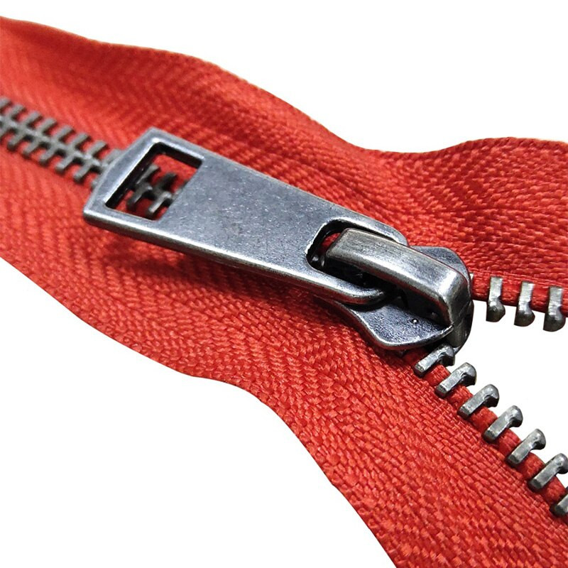 1 vnt. užtrauktukas, atviras dvigubas slankiklis, ilgas užtrauktukas, stora striukė su užtrauktuku, metalinė „pasidaryk pats“ siuvimo drabužių priedai, tvirtas užtrauktukas