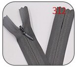 10 buc/pungă 15 CM 28 CM 35 CM 45 CM 55 CM 60 CM Fermoare invizibile lungi Fermoar bobină din nailon DIY pentru accesoriu de cusut haine