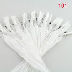 10 buc/pungă 15 CM 28 CM 35 CM 45 CM 55 CM 60 CM Fermoare invizibile lungi Fermoar bobină din nailon DIY pentru accesoriu de cusut haine