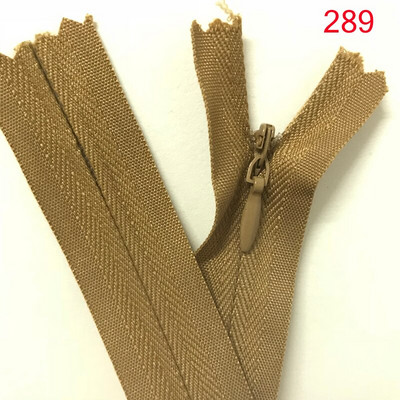 10 buc/pungă 15 CM 28 CM 35 CM 45 CM 55 CM 60 CM Fermoare invizibile lungi Fermoar bobină din nailon DIY pentru accesoriu de cusut haine