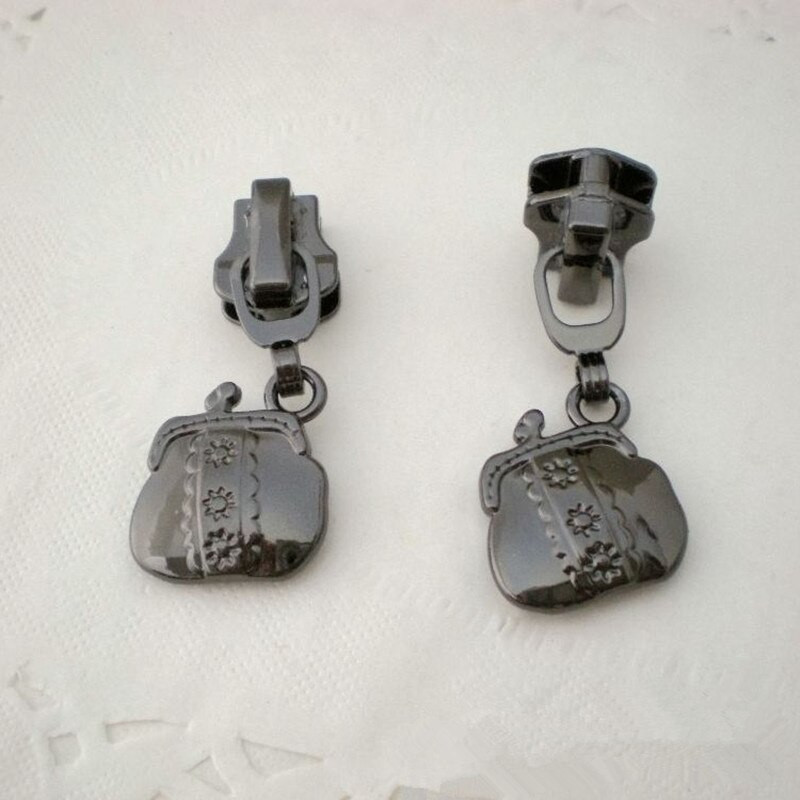 5tk 5#Käekott multikas metallist tõmblukk tõmba riistvara rõivamanused metallist multikas tõmblukk kott tõmblukk DIY riistvara tarvikud