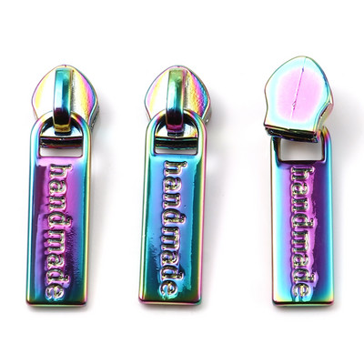 5 buc. Glisoare cu fermoar lucrate manual pentru fermoar din nailon pentru îmbrăcăminte fermoar cap sac de tragere kituri de reparare fermoar accesorii de cusut bricolaj 3.7x1cm