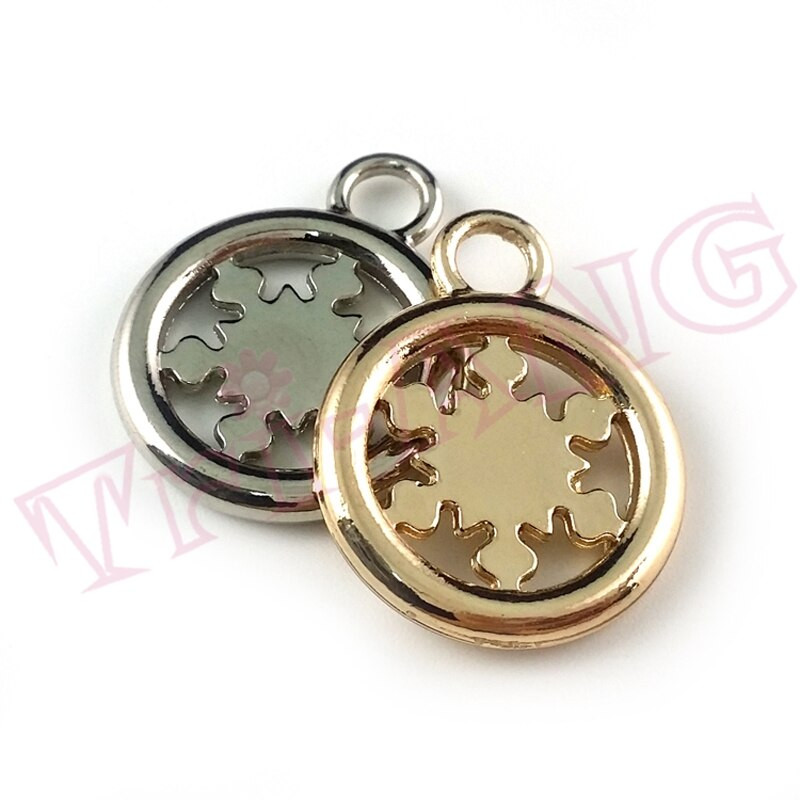 20 kom/lot, izuzetan oblik snježne pahuljice 5 # klizači metalnih patentnih zatvarača za metalne najlonske patentne zatvarače