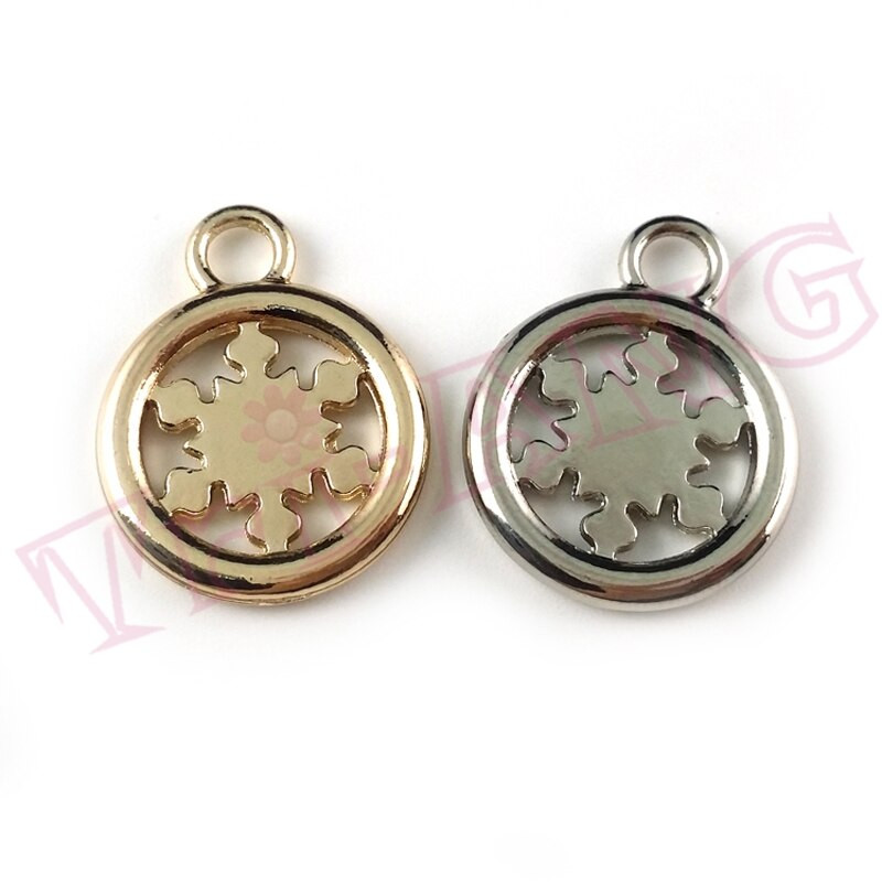 20 kom/lot, izuzetan oblik snježne pahuljice 5 # klizači metalnih patentnih zatvarača za metalne najlonske patentne zatvarače