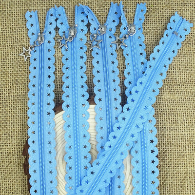 5/10buc 3 # Star Dantela 30CM-40CM (12 inch-16 inch) Nailon Fermoar Cusut Croitorie Imbracaminte 20 de culori