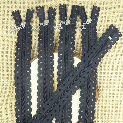 5/10buc 3 # Star Dantela 30CM-40CM (12 inch-16 inch) Nailon Fermoar Cusut Croitorie Imbracaminte 20 de culori