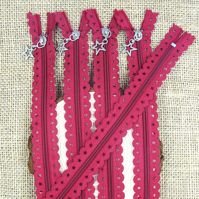 5/10buc 3 # Star Dantela 30CM-40CM (12 inch-16 inch) Nailon Fermoar Cusut Croitorie Imbracaminte 20 de culori