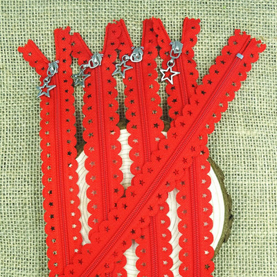 5/10buc 3 # Star Dantela 30CM-40CM (12 inch-16 inch) Nailon Fermoar Cusut Croitorie Imbracaminte 20 de culori