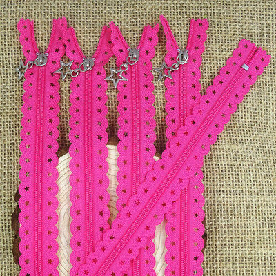 5/10buc 3 # Star Dantela 30CM-40CM (12 inch-16 inch) Nailon Fermoar Cusut Croitorie Imbracaminte 20 de culori