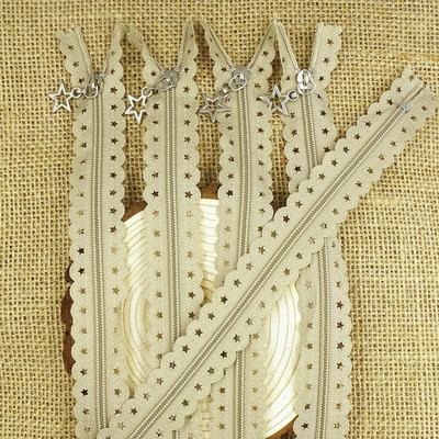 5/10buc 3 # Star Dantela 30CM-40CM (12 inch-16 inch) Nailon Fermoar Cusut Croitorie Imbracaminte 20 de culori