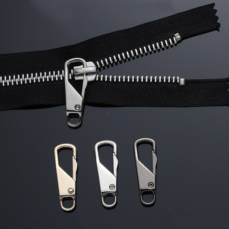 2-10 buc. Extractor de glisare cu fermoar metalic Înlocuire instantanee a capului cu fermoar pentru geanta de călătorie cu cataramă spartă Seturi de reparare a îmbrăcămintei valiză
