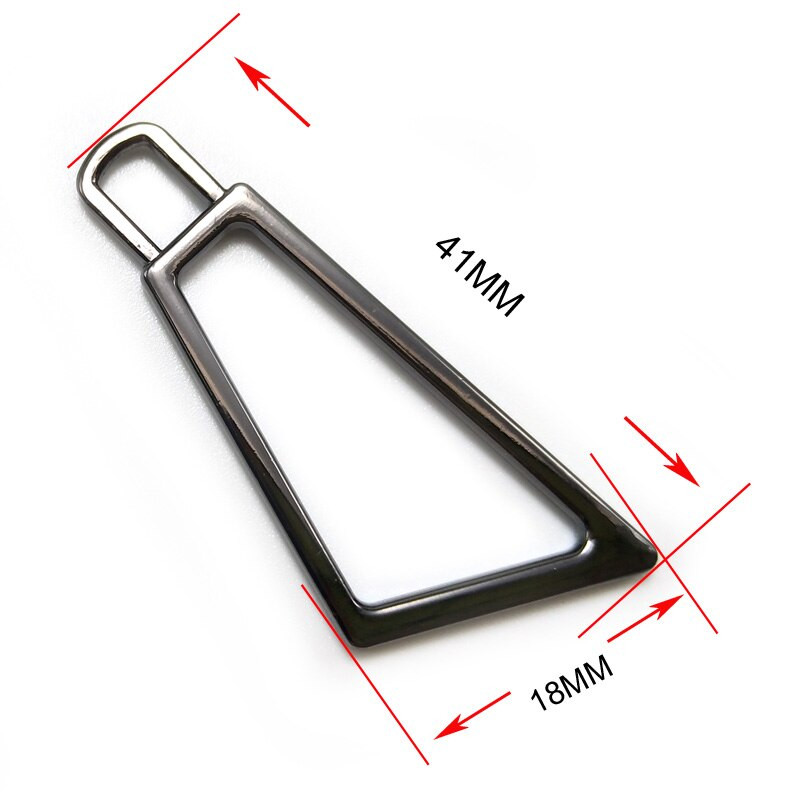 20tk/partii, kvaliteetne metallist kaabitsa kujuga 5# tõmblukuga liugurid, relv musta värvi tõmblukuga tõmmake isetegemise õmblustarvikud