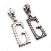 20 kom/lot, potpuno novi klizači za patent zatvarač za 5# i 8# s povlačenjem patentnog zatvarača slovom "G", modni dodaci za šivanje