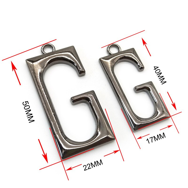 20 kom/lot, potpuno novi klizači za patent zatvarač za 5# i 8# s povlačenjem patentnog zatvarača slovom "G", modni dodaci za šivanje